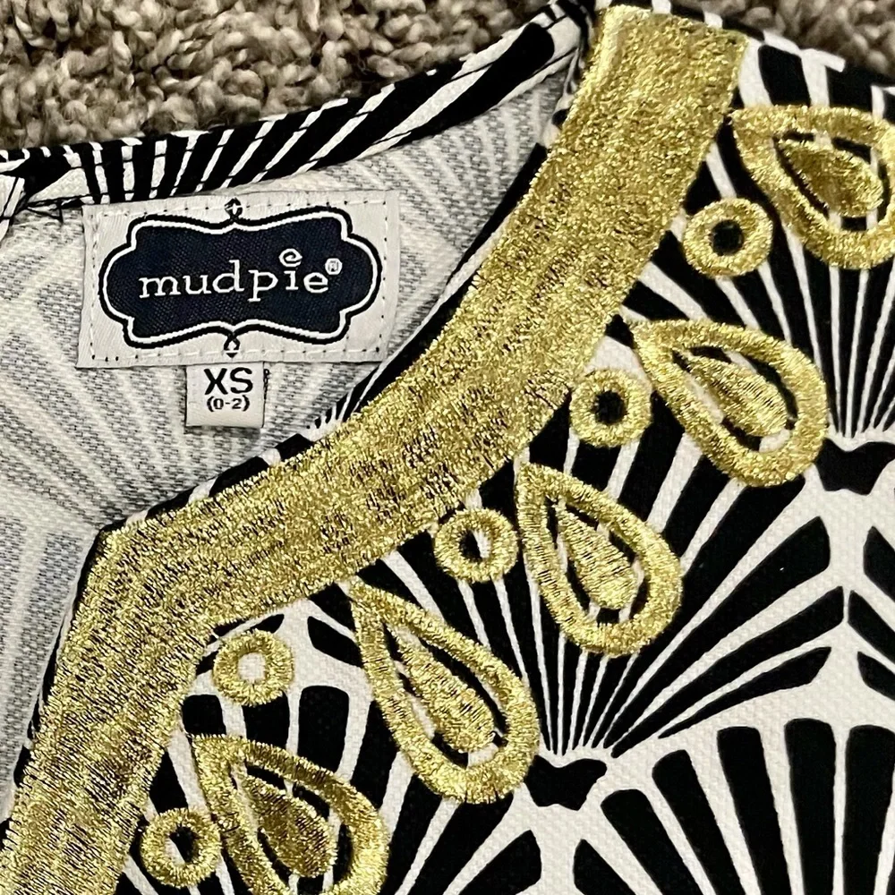 NWOT Mud Pie embroidered dress, size XS - Picture 3 of 8